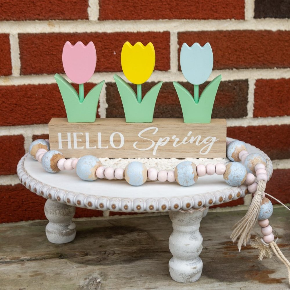 Hello Spring Flower Decor - Picture 2 of 6